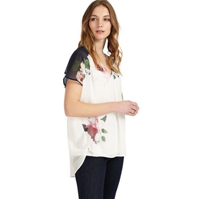 Alma print blouse